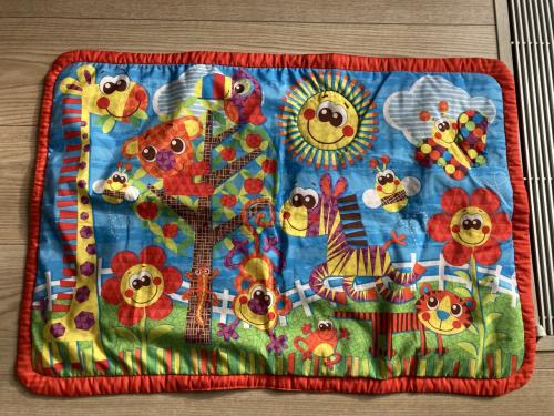 Gekleurd speelkleed klein opvouwbaar
