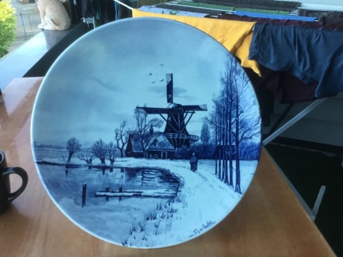Delf blauw