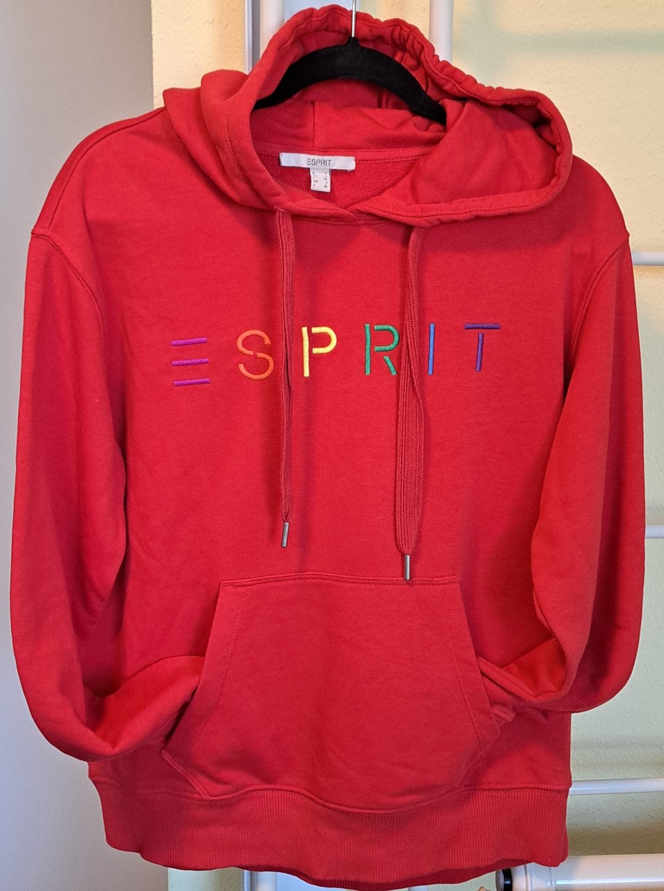 2 x Esprit Hoodie met geborduurd logo wit/rood