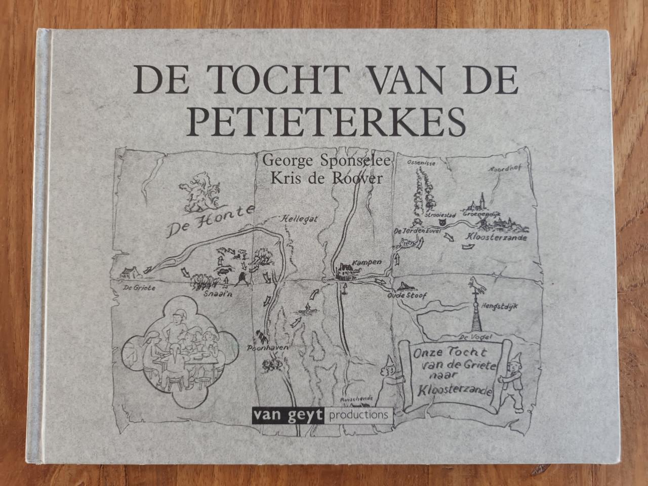 De tocht van de Petieterkes; in stripvorm