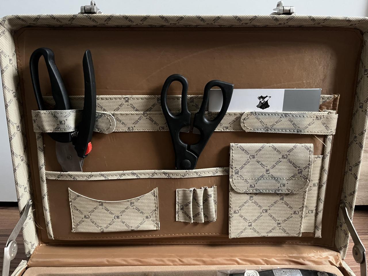 Carl Weill S.G. luxe messenset in koffer