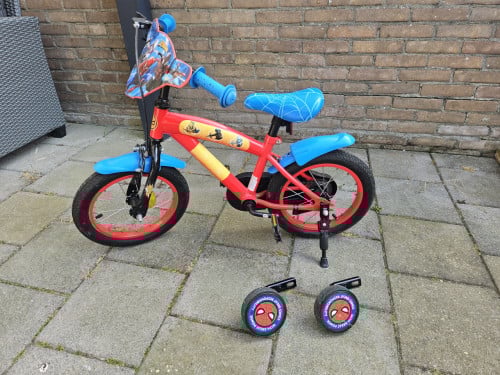Spiderman fiets