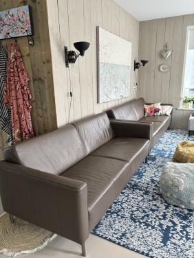 Leren bankstellen Topform