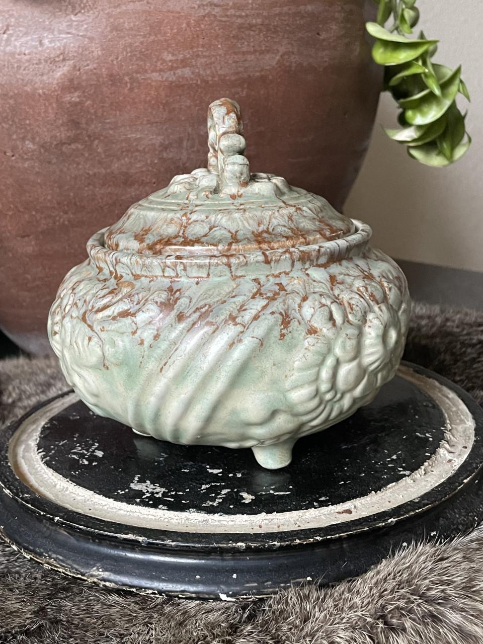 (Koekjes)pot oud keramisch