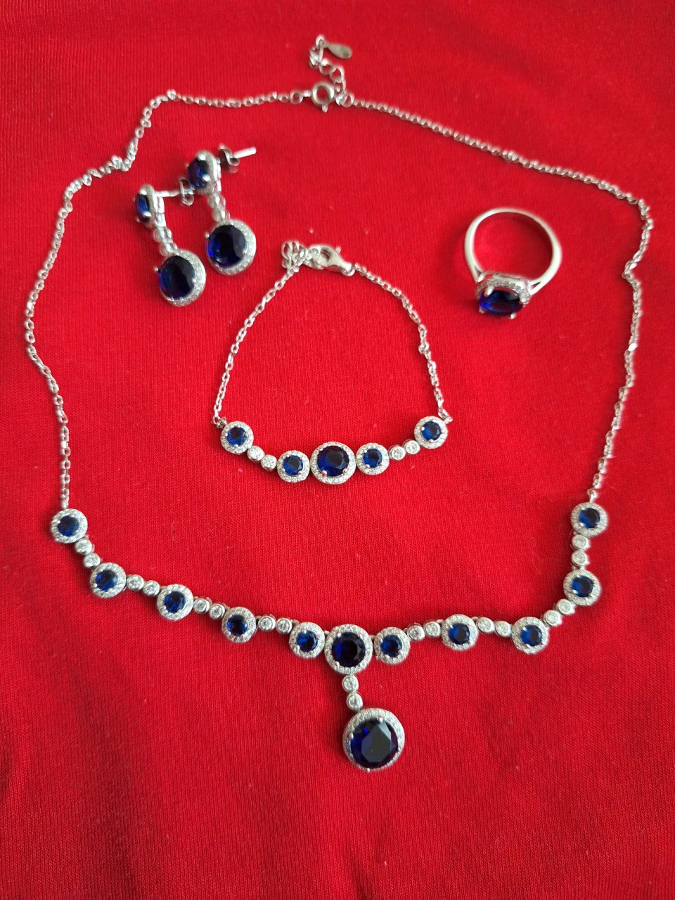 Mooie Zilveren Set