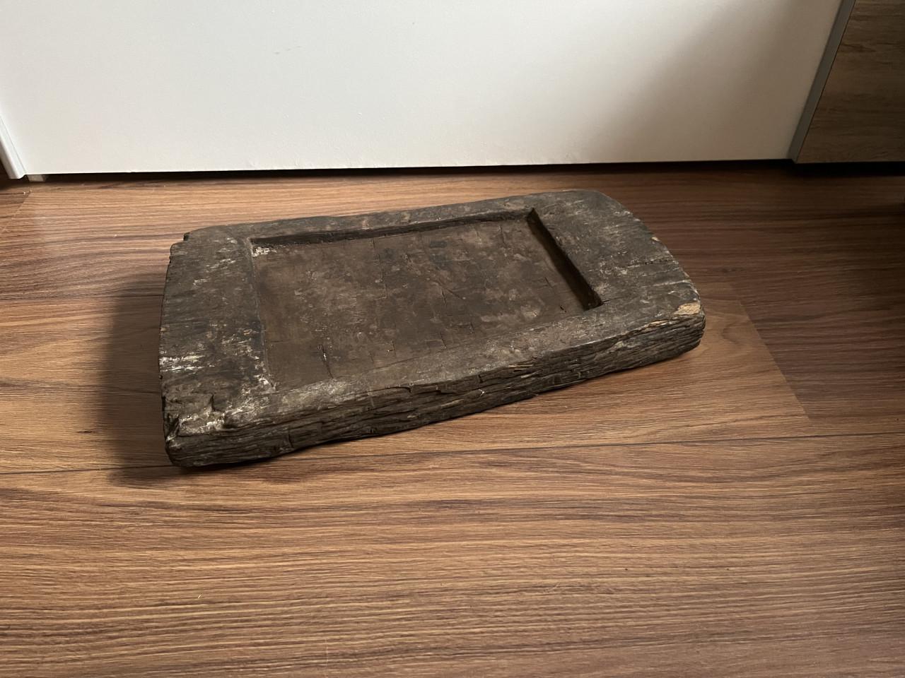 Houten schaal