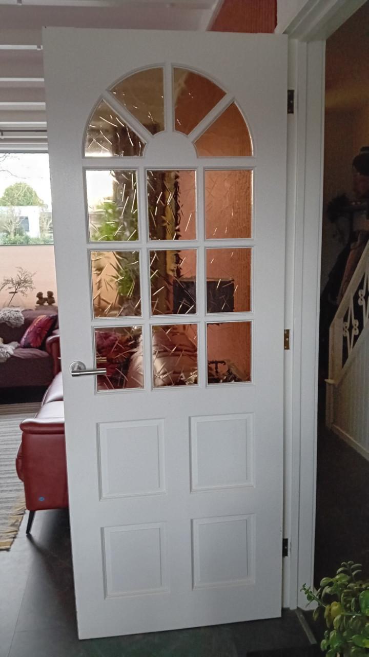 Stompe binnendeur (zonder deurklink en scharnieren)