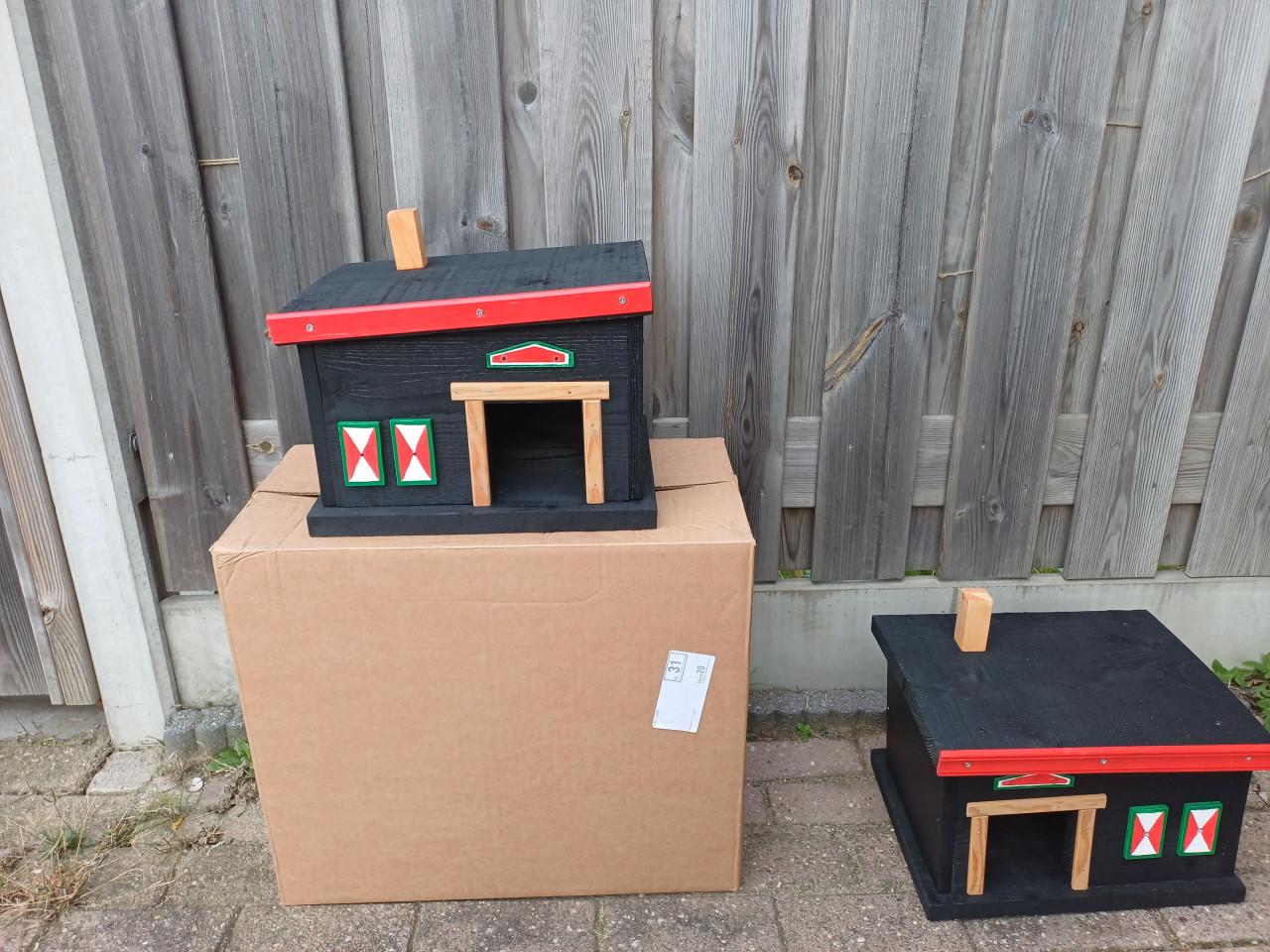 Egelhuisjes voor de Winterslaap