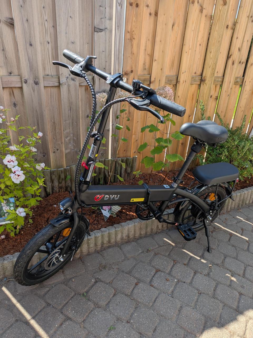 DYU elektrische vouwfiets
