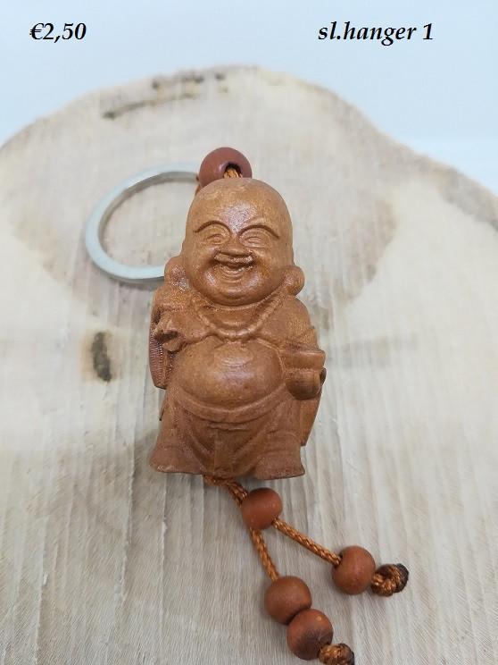 Rozenhouten Boeddha Sleutelhangers
