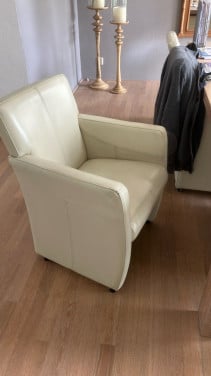 Eetkamer stoelen leer
