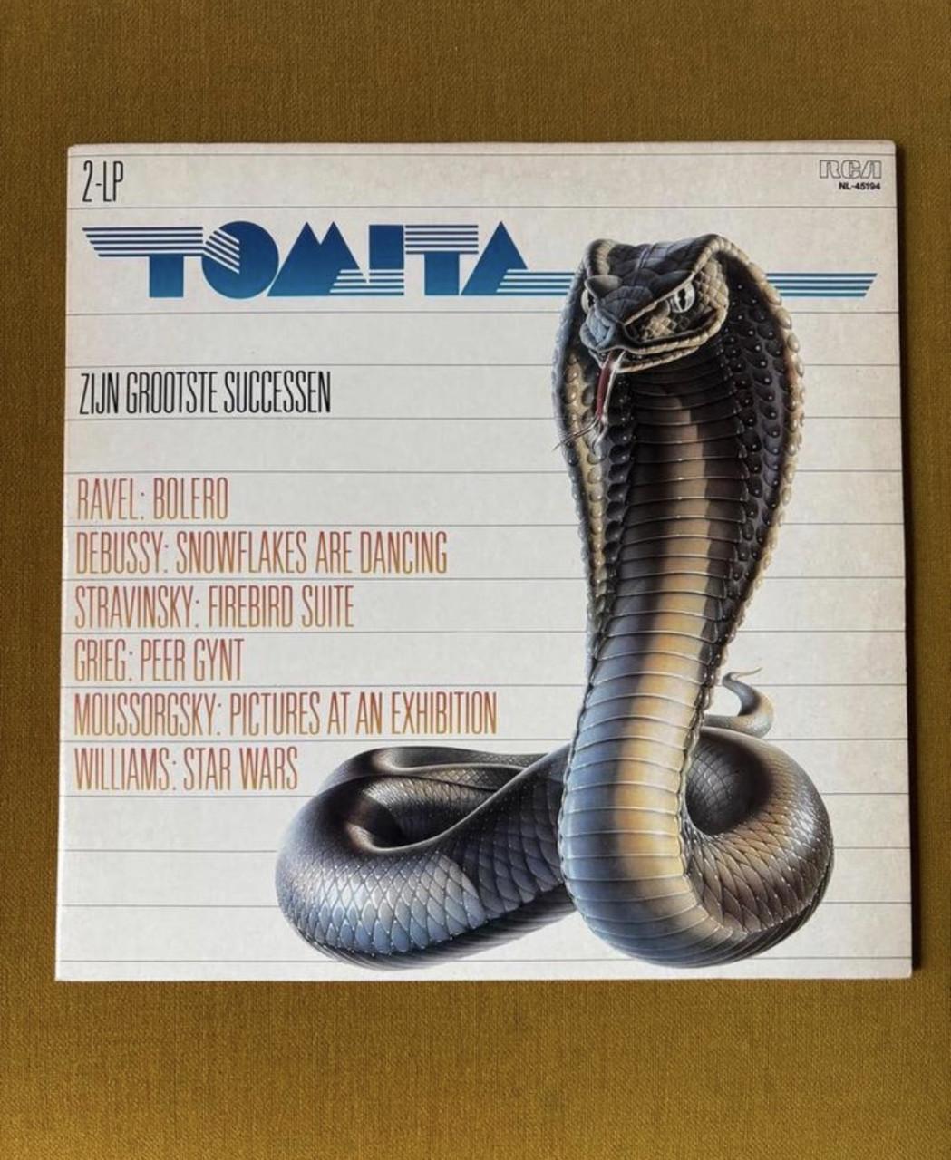 Tomita - Zijn Grootste Successen - dubbel LP