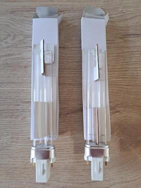 2x Nieuwe UV-C lamp