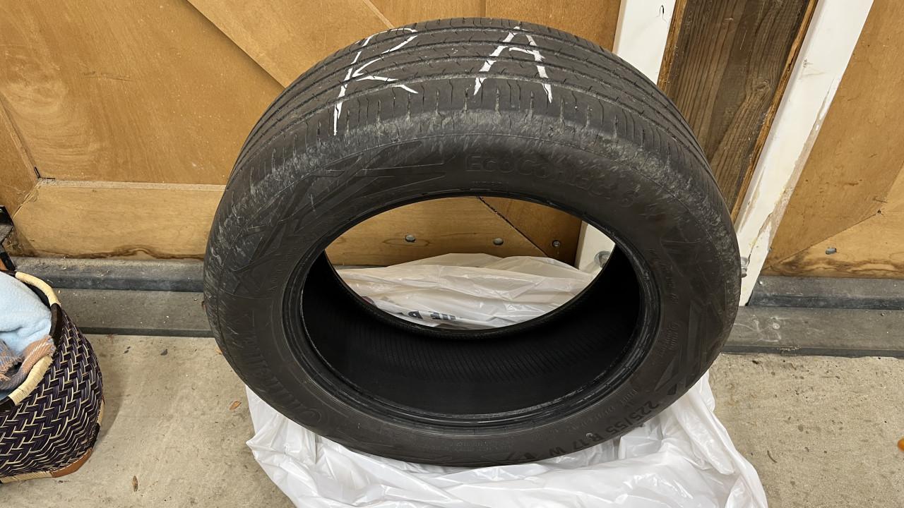 4x autoband Continental Ecocontact6 225/55 R17