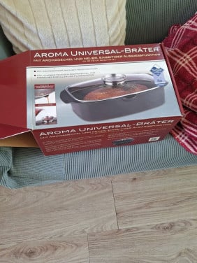Universele braadslede met aromadeksel