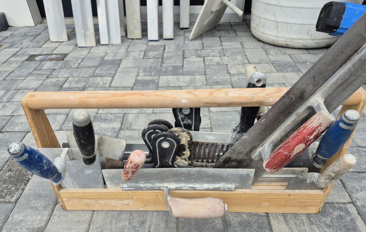 Stucadoor gereedschap