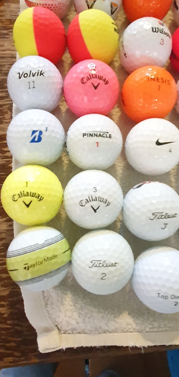 Golfballen mix