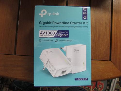 TP link powerline starterkit 1000 av NIEUW