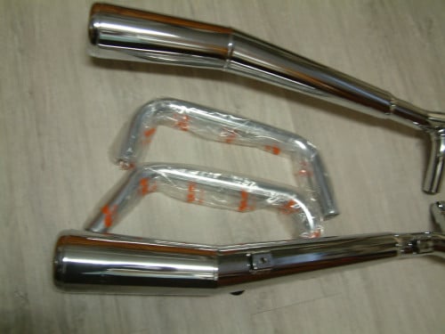 Nieuwe uitlaten set 2 in 1  voor 4 cilinder  honda 750-900