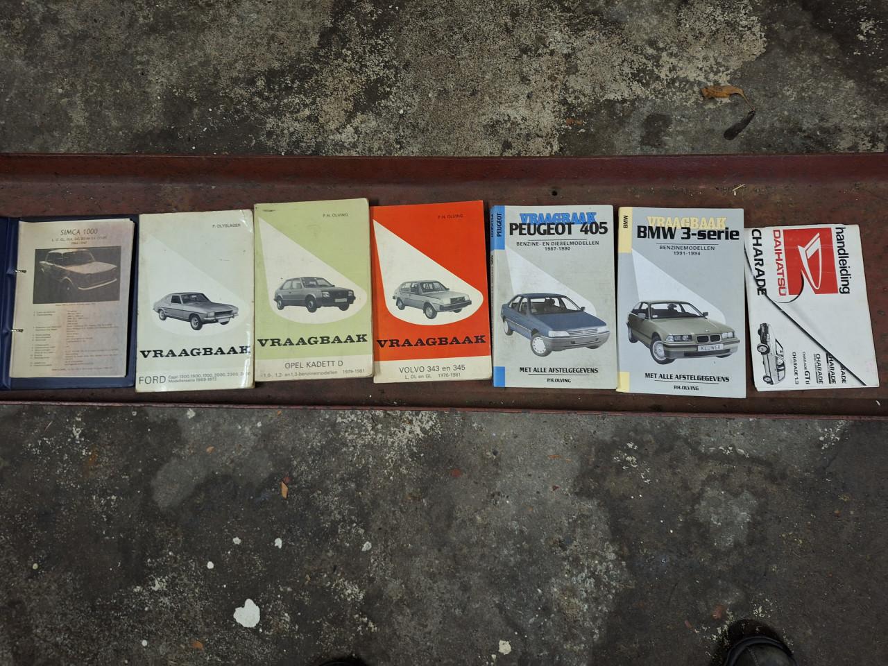 6x Vraagbaak voor diverse merken