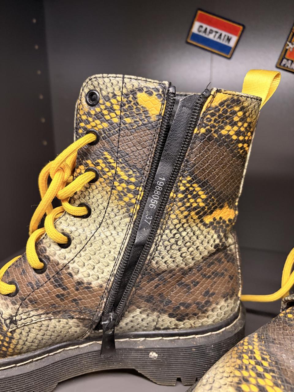 Stoere Snake Print  Boots – Maat 37