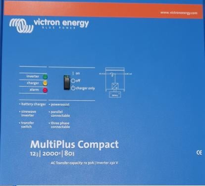 Victron Multiplus 2000 noodstroom