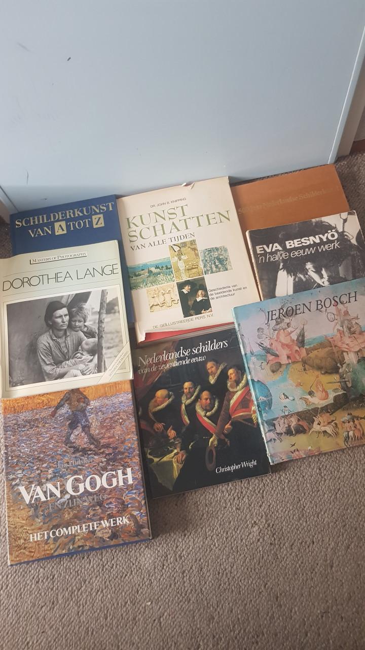 Partijboeken over beeldende kunst