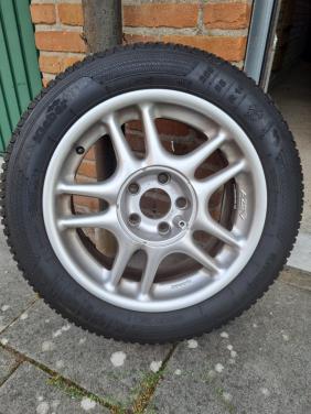 Winterbanden + AZEV Velgen 205/55R16 o.a. voor MB W204