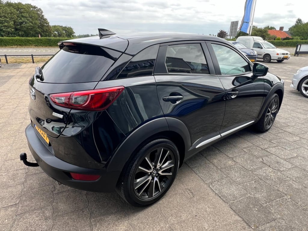 Mazda Cx-3 2.0 skyactiv-g 120 gt-m, leer, trekhaak enz...