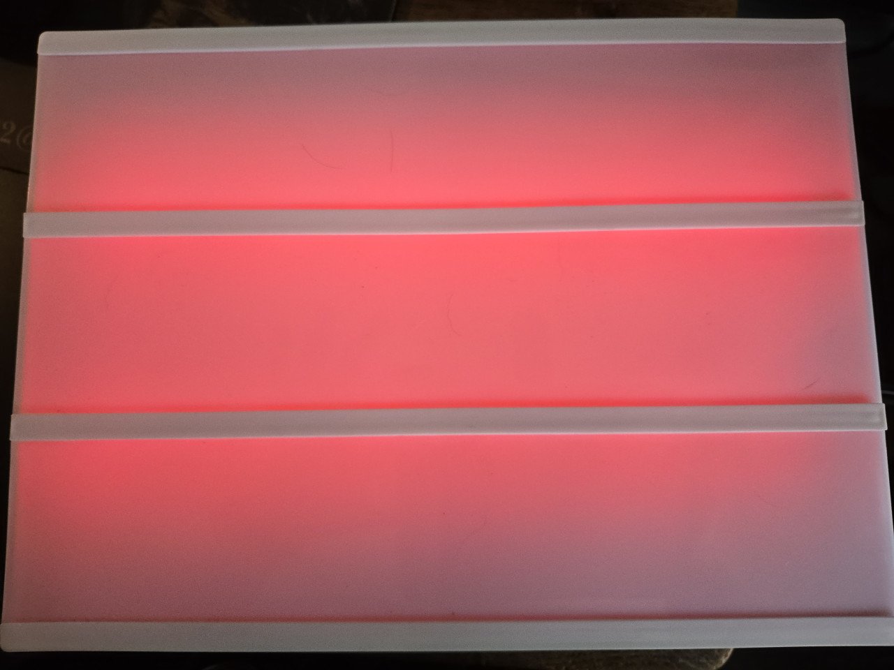 Led Lichtbox op batterijen, niet incl. 22x30 cm