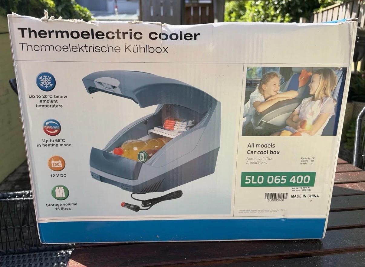 VW / Škoda thermo-elektrische koelbox 15L — origineel 5L0 065 400 — NIEUW