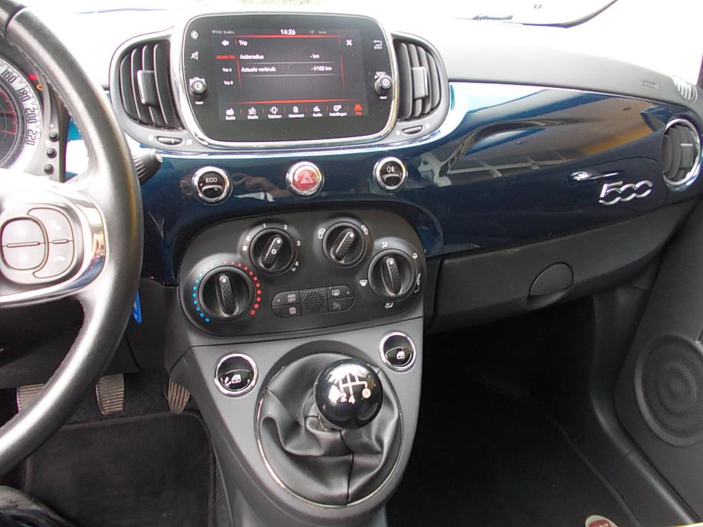 Fiat 500 0.9 lounge 80pk airco, panorama dak