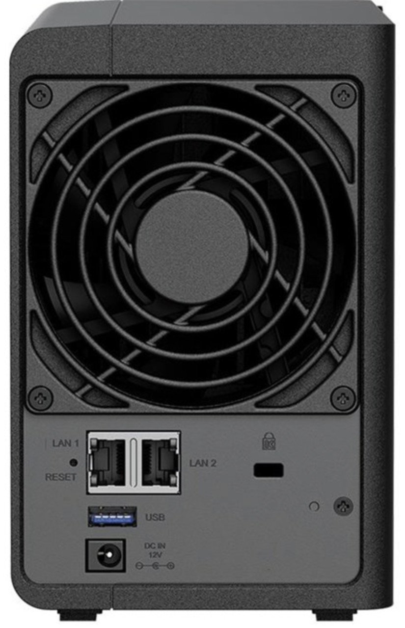 NAS server Synology DS224+ / met extra geheugen.