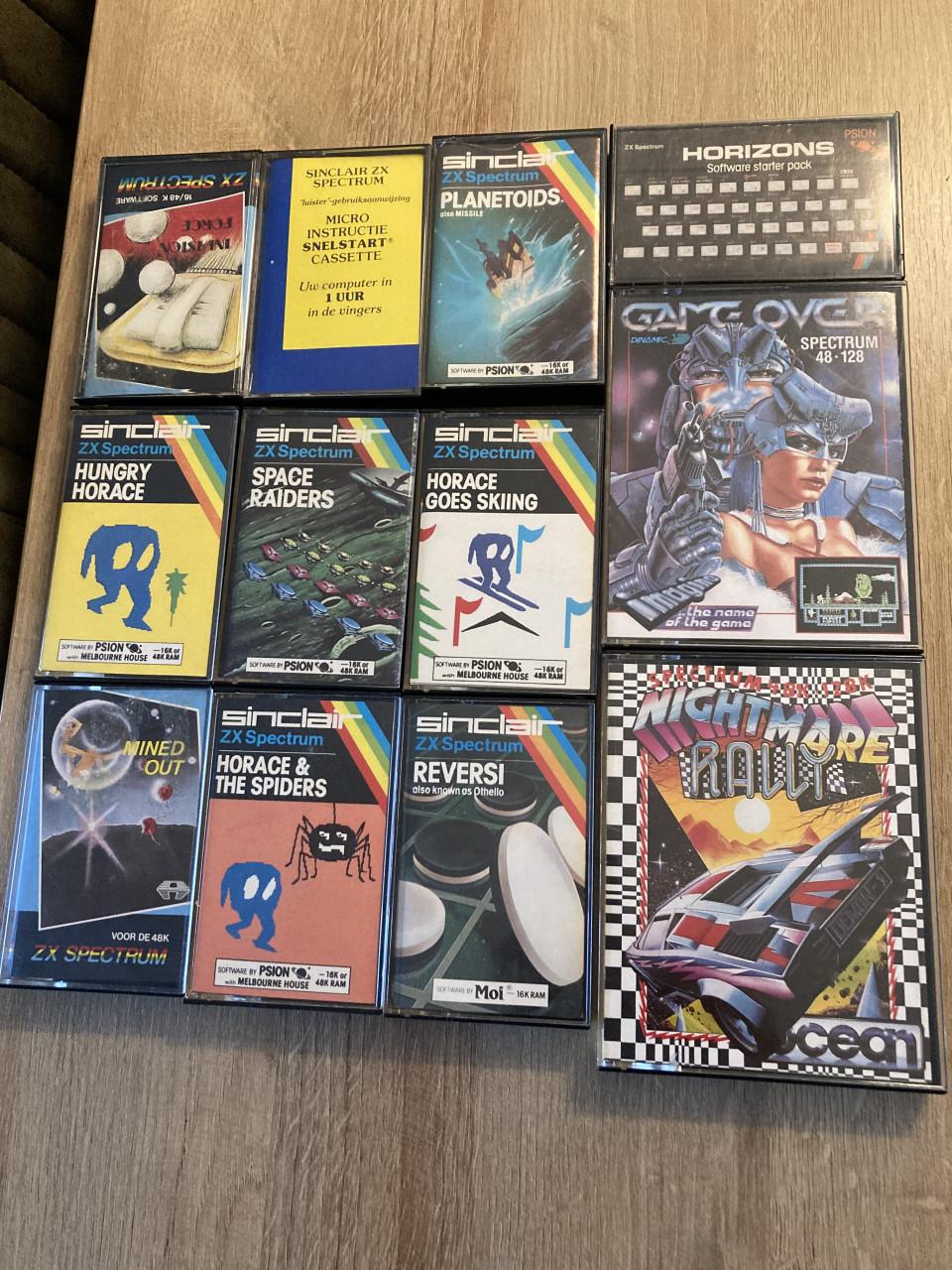 Sinclair ZX Spectrum incl veel extra’s