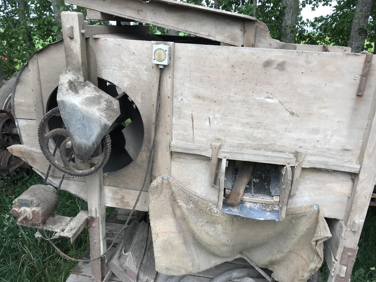 Schoffelmachine Steketee. Spuittank, Schoffelm. Elektrom. Netzakjes Schoner