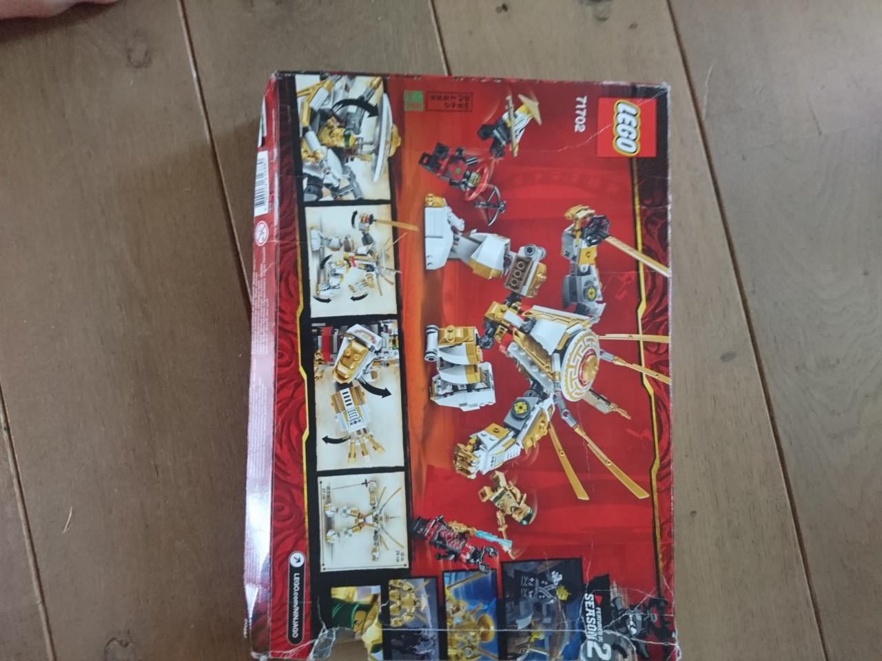 Lego ninjago golden mech