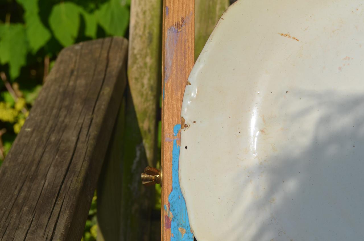 Div. aardewerk borden floraal decor op 1 na, 19e/20e eeuw (4)