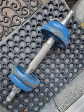 Fitness - HALTER...............ca.20 kg aan gewichten