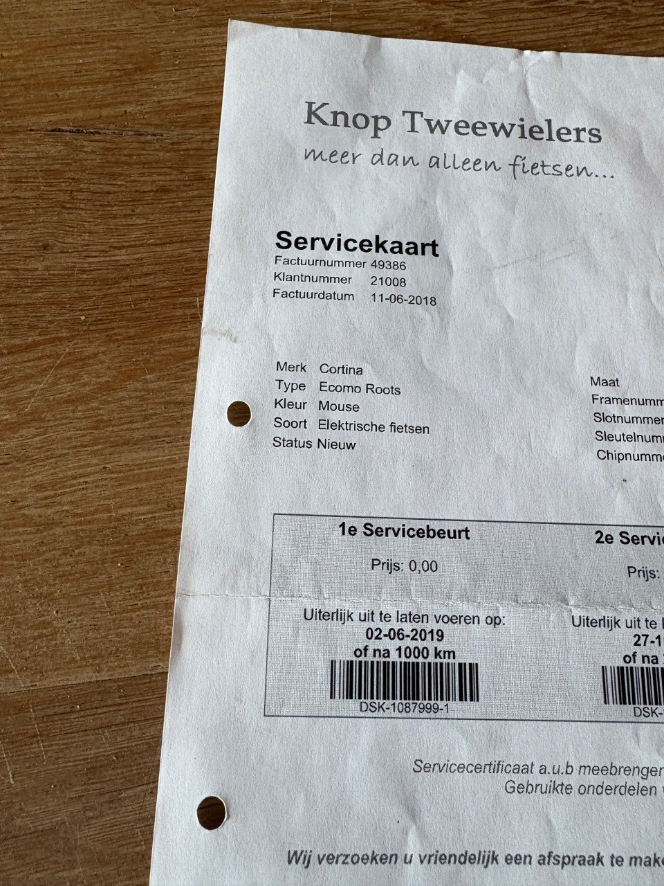 Elektronische moederfiets te koop