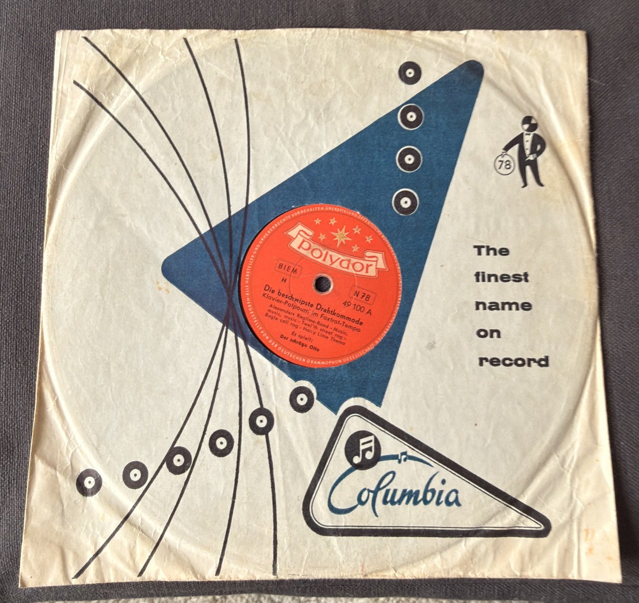 Vintage Vinyl Platen Collectie 78 toeren