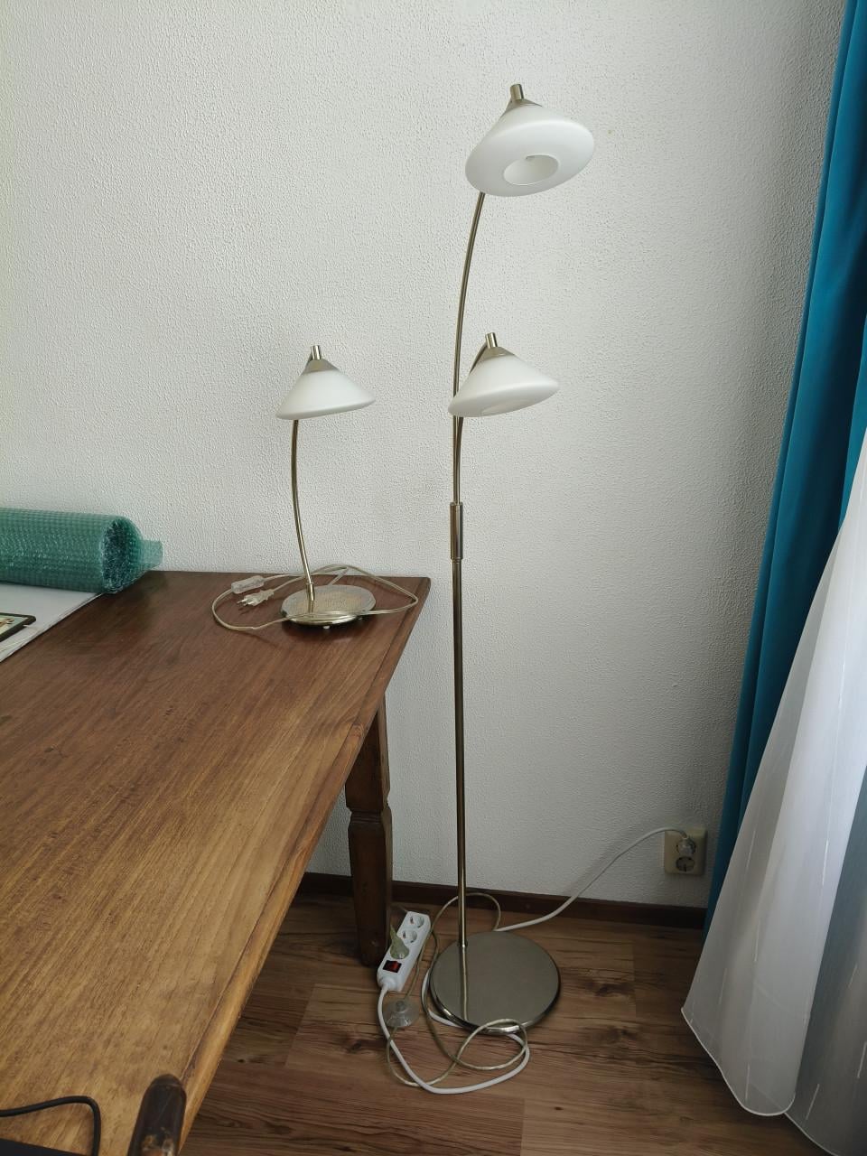 Tafellamp en vloerlamp