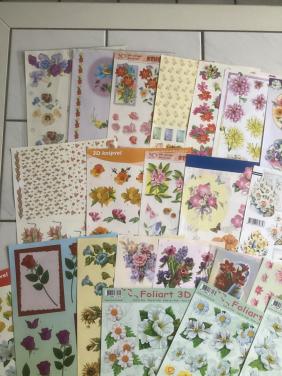 33 knipvellen bloemen