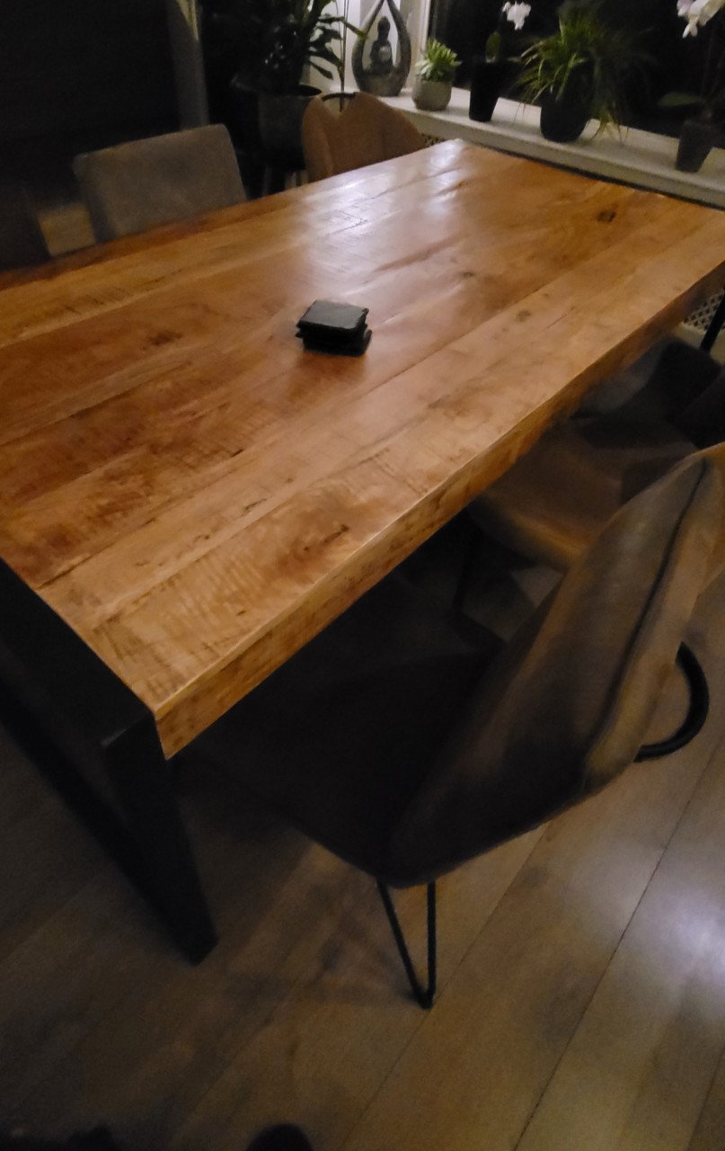 Eettafel mangohout
