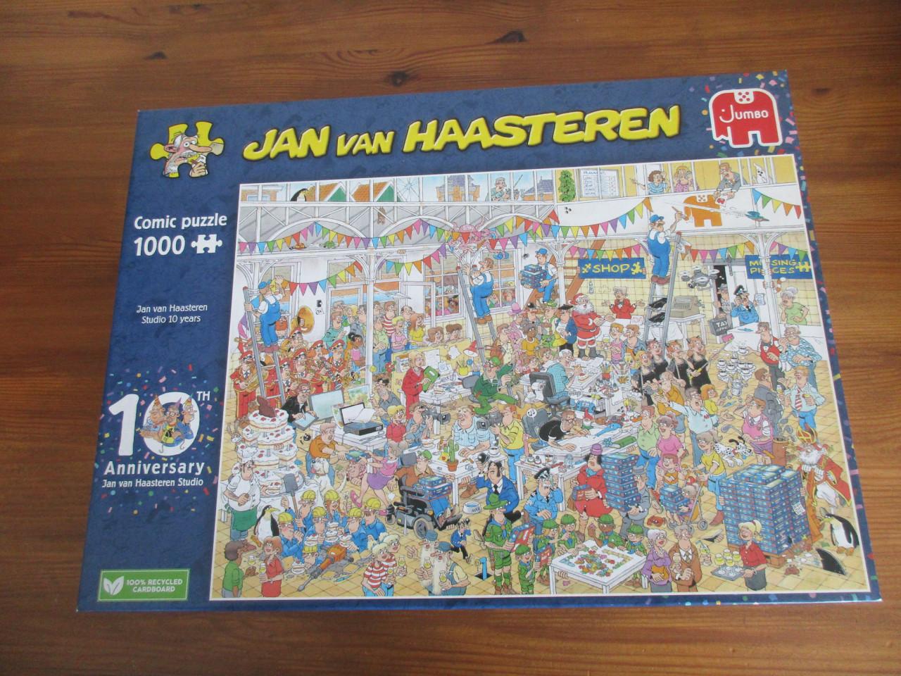 2 puzzels Jan van Haasteren 1000 stukjes