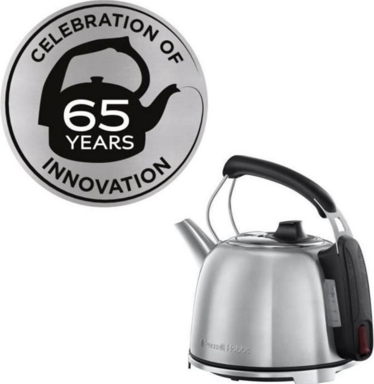 Russell Hobbs K65 Anniversary Waterkoker 1,2 liter RVS
