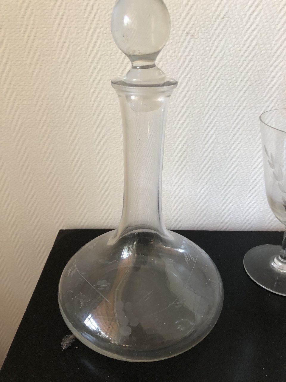 Oud glasservies Doyen