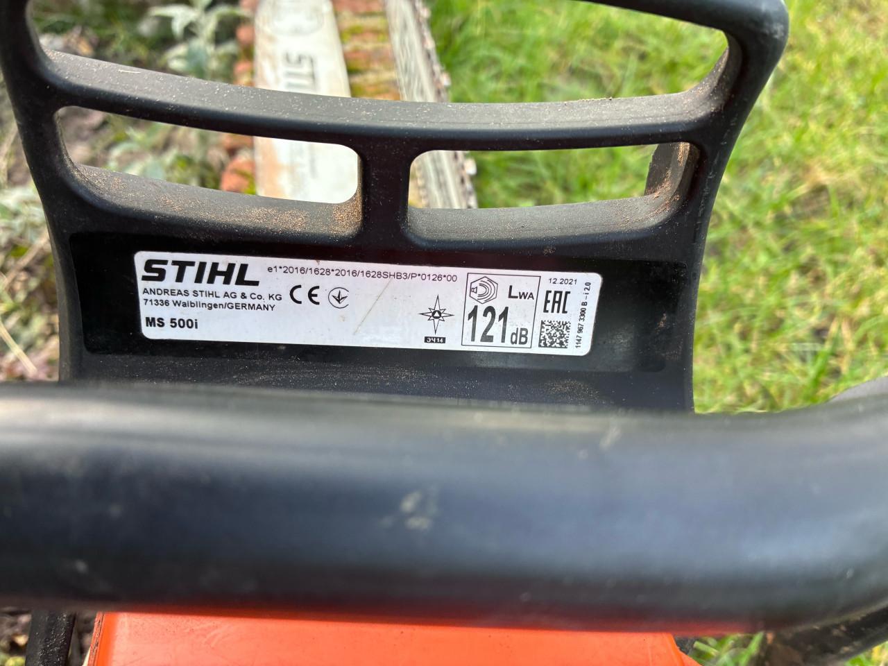 Stihl ms 500i kettingzaag