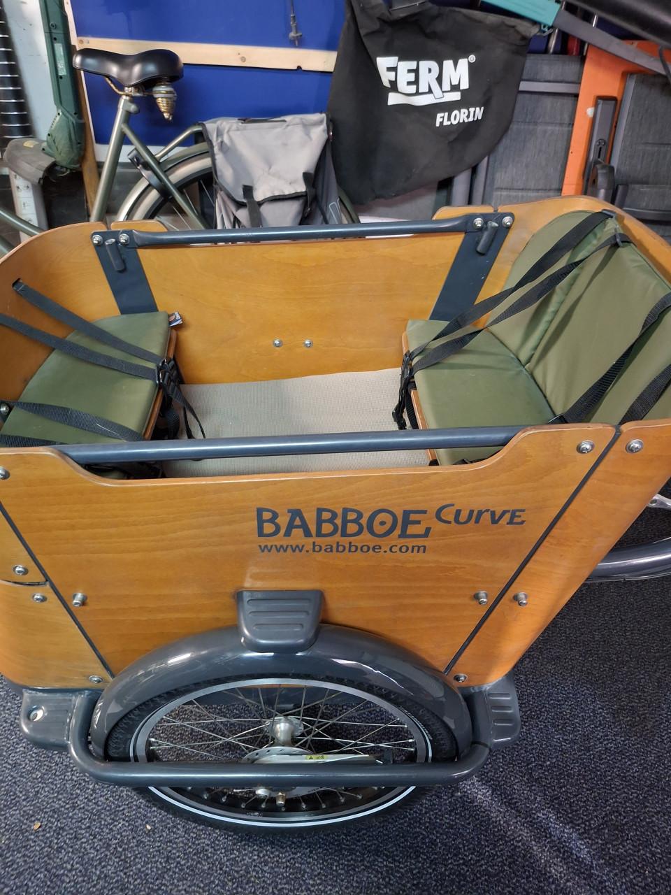 Bamboe Bakfiets Curve Electric