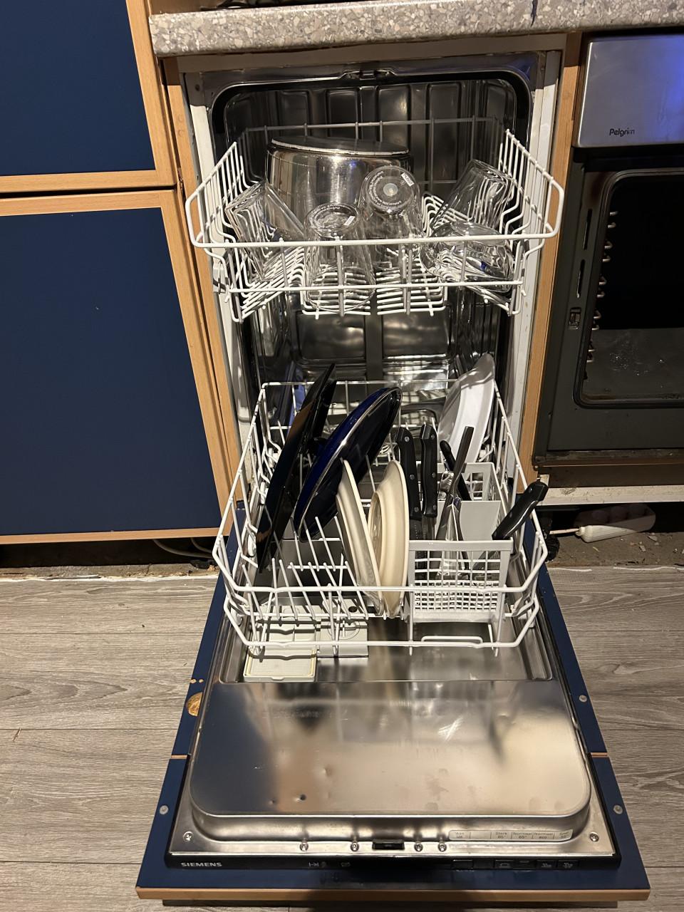 Inbouw vaatwasser klein, idiaal voor een starter