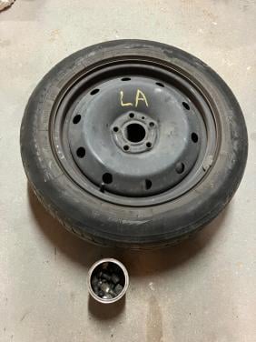 Te Koop: 4 stalen velgen 7.5Jx16 ET55 5x108 + bouten